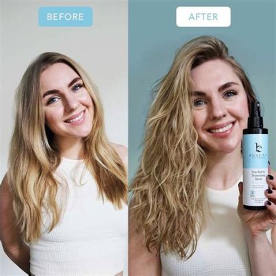 does sea salt spray work on straight hair? What you need to know about straightening your locks